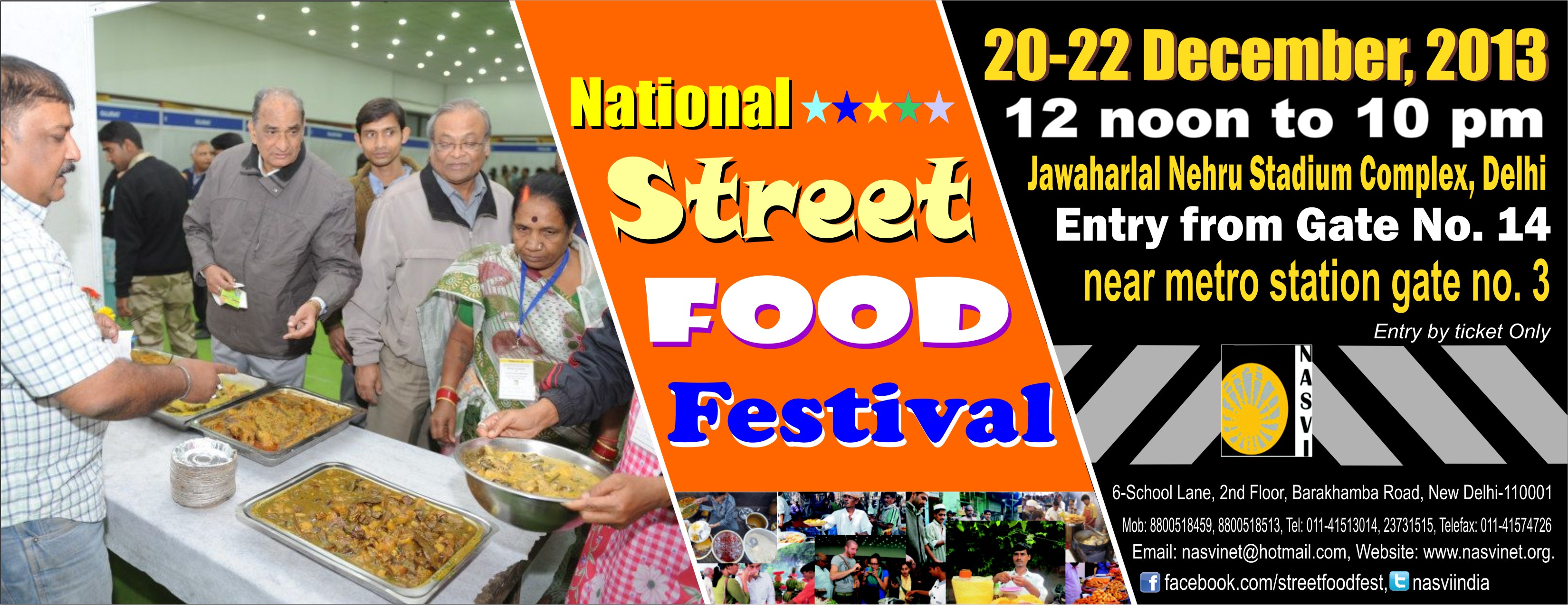 NASVi Street Food Festival – National Association of Street Vendors of