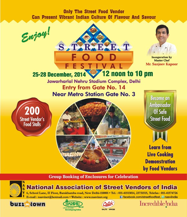 Master Chef Sanjeev Kapoor to Enthrall Street Food Lovers